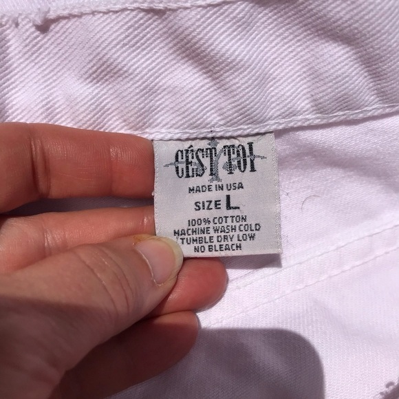 Vintage Jean Shorts High Waist Mom Jeans Large 29 - Picture 5 of 5